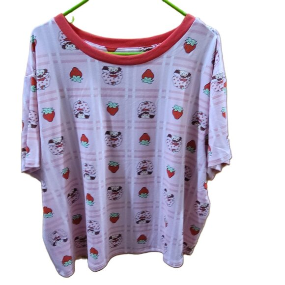 Strawberry Shortcakes Pajama Short Set Size XL (NWT) - Picture 10 of 11